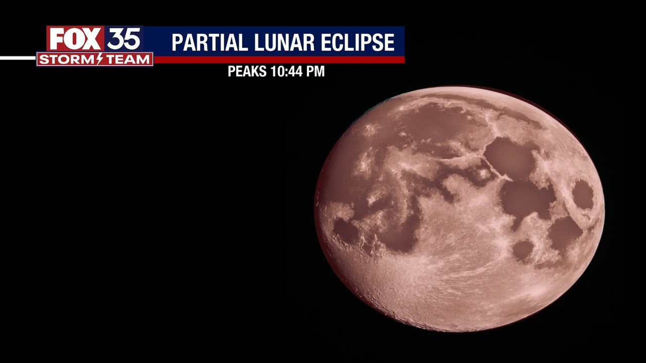 Partial lunar eclipse 'Harvest' full moon to be visible in Florida