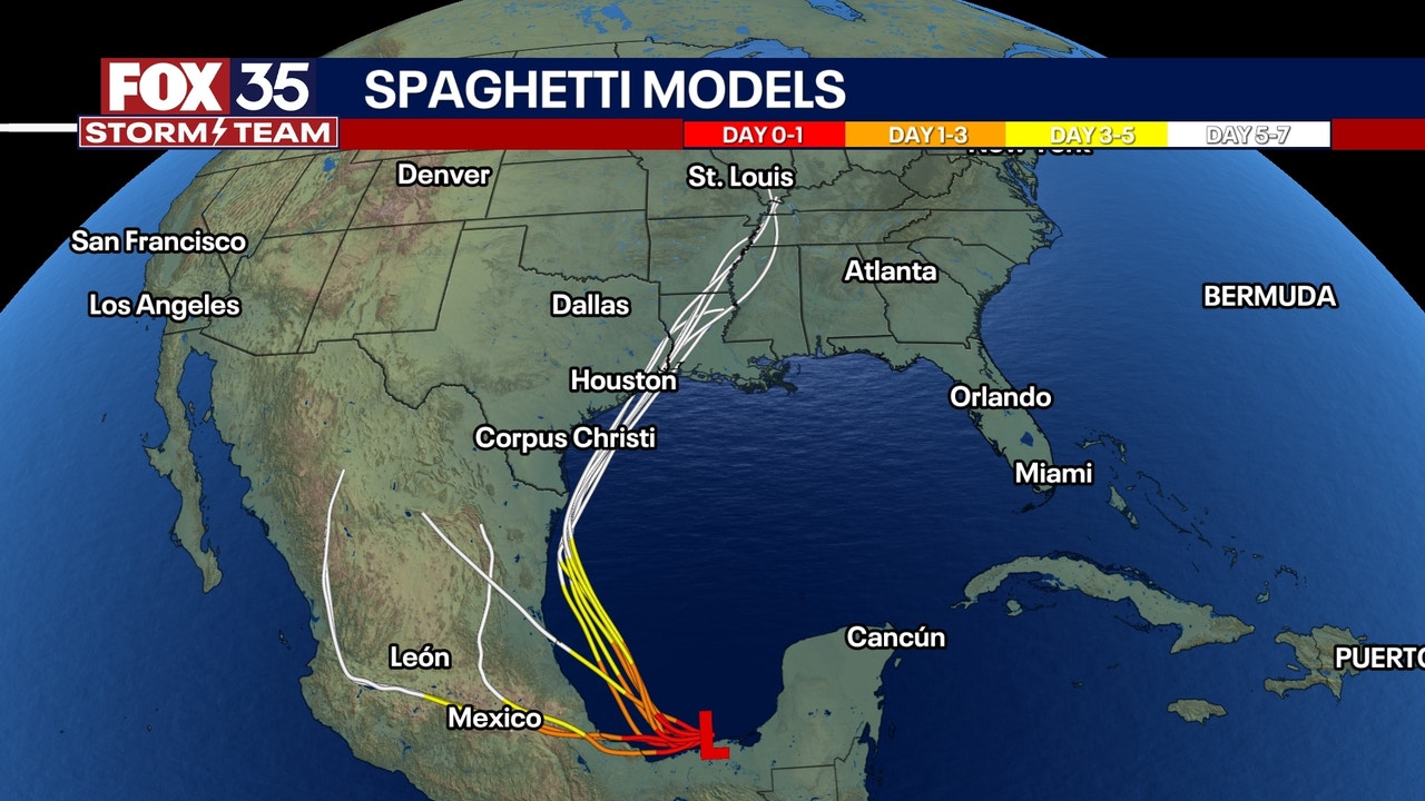 Invest 91L in Gulf of Mexico expected to tropical depression