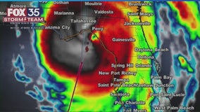 Hurricane Helene makes landfall in Florida's Big Bend region near Perry as powerful Cat 4 storm
