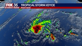 Tropical Storm Joyce forms in tropical Atlantic, hours after Hurricane Helene makes landfall