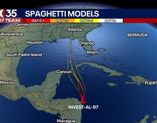 Invest 97L: Tropical system likely headed towards Gulf of Mexico