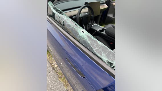 Man arrested after road rage leads to shots being fired at Tesla on Florida Turnpike: FHP