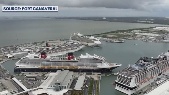 Port Canaveral could see delays or possible closure due to strong winds from Helene