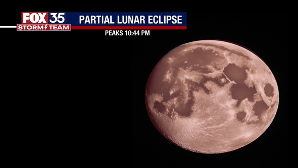 Partial lunar eclipse 'Harvest' full moon to be visible in Florida on Tuesday: Here is the peak time