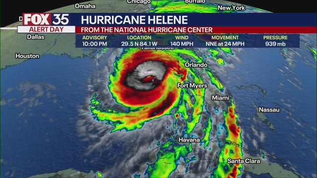 Hurricane Helene an 'extremely dangerous' Category 4 storm on track to Florida