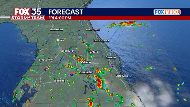 TIMELINE: Afternoon and evening storms return to Central Florida on Friday ahead of gorgeous weekend