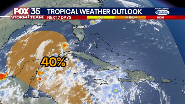 Tropical threat in Caribbean, Gulf of Mexico sees slight change in development odds; Is Florida at risk?