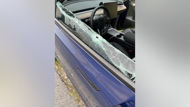 Man arrested after road rage leads to shots being fired at Tesla on Florida Turnpike: FHP