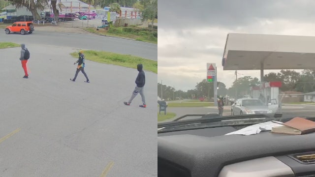 Leesburg Police release new video of 3 suspects wanted after an 87-year-old man was shot inside his car