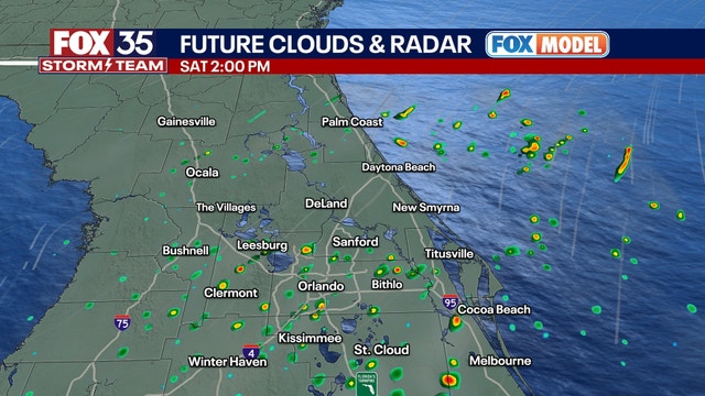 Orlando weather: Expect partly cloudy skies and scattered storms this evening