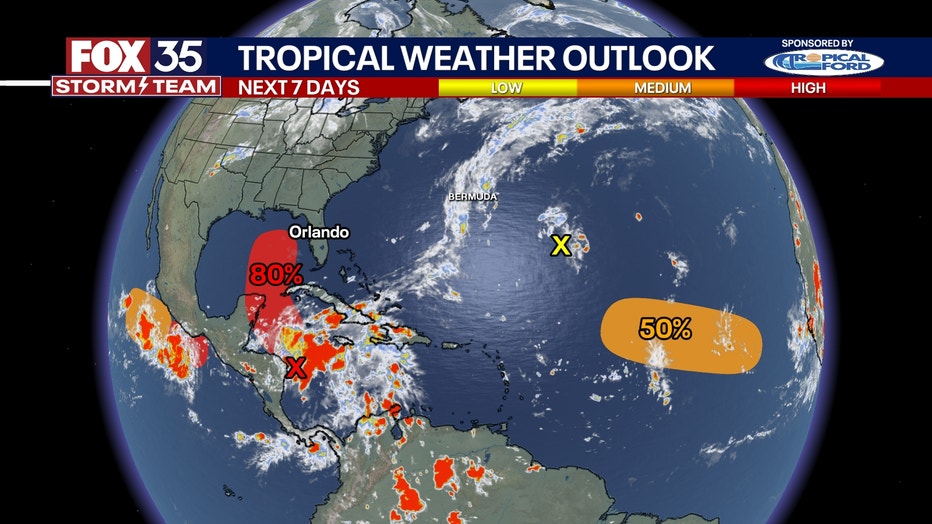 Invest 97L tracker Path, spaghetti models, forecast toward Gulf of