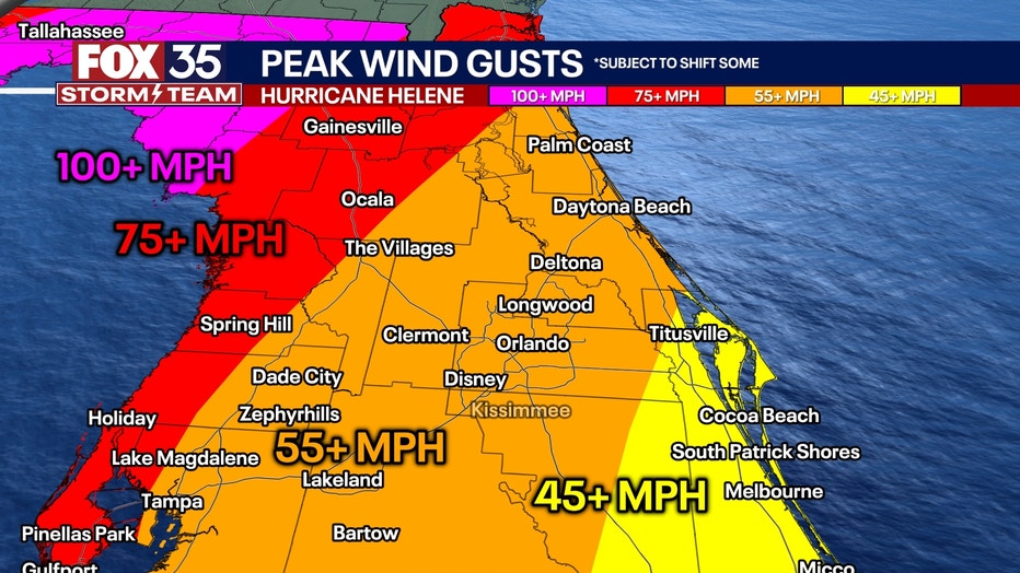 Live updates Tropical Storm Helene picks up speed as it approaches