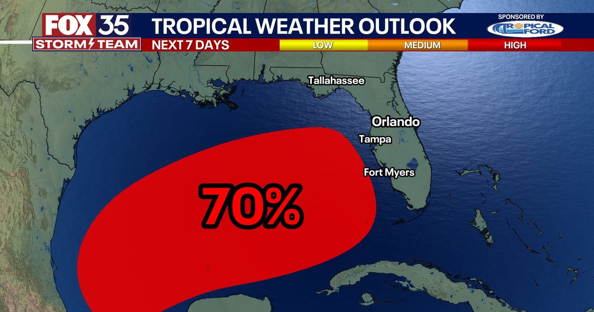 Potential for tropical development over Gulf of Mexico increases in ...
