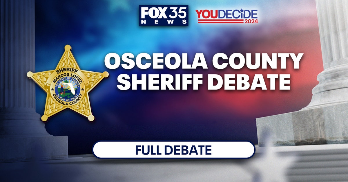 Watch again: FOX 35 Osceola County Sheriff Debate between Marcos Lopez ...