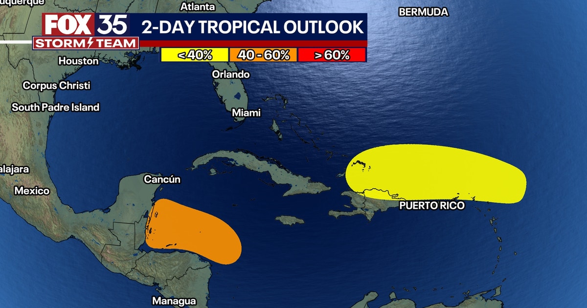 Invest 94L: Cold front protecting Florida from the system | FOX 35 Orlando