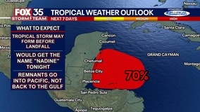 Potential Tropical Cyclone 15 forms in Caribbean near Yucatán Peninsula; could become tropical depression