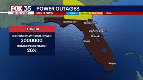 Florida power outage map: Hurricane Milton knocks out service for millions