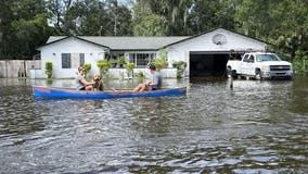 Worried Altamonte Springs residents say homes surrounded by water after Hurricane Milton