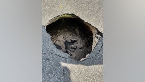 Sinkhole in Mount Dora prompts officials to caution drivers