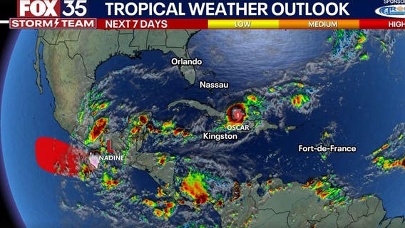 Invest 94L: Formation chances drop to 40% over the next week