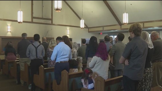 Sunday masses resume at Orlando church damaged by possible arson