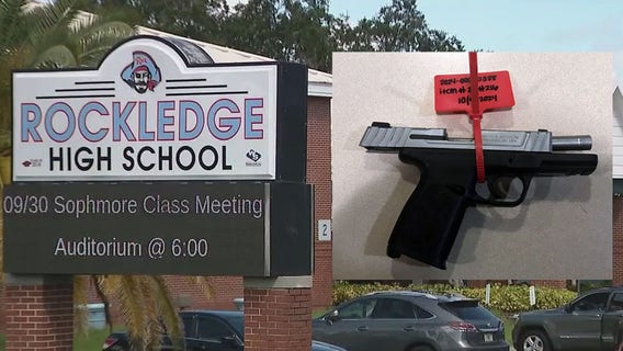 3 teens arrested after gun found on Rockledge High School campus, prompting lockdown: Police