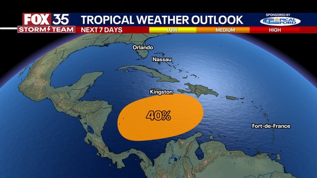 Caribbean system could potentially develop in the next seven days, NHC says
