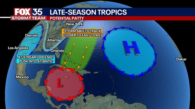 Caribbean system likely to develop over the next couple of days, NHC says