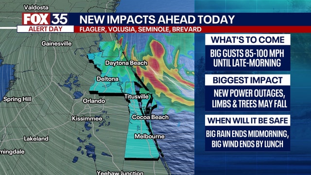 Hurricane Milton moves away from Florida and into Atlantic as Category 1 storm