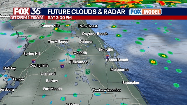 Orlando weather: Temperatures in the upper 80's as the weekend kicks off