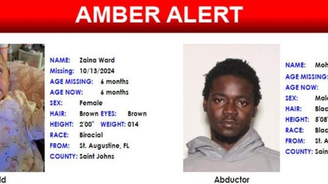 Florida authorities cancel AMBER Alert for missing 6 month-old