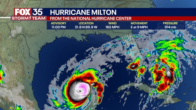 Hurricane Milton live tracker: Cone, path, spaghetti models