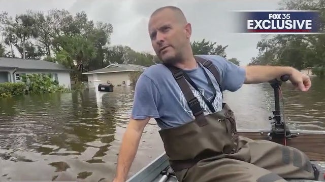 Hurricane Milton aftermath: Water rescues underway in South Daytona neighborhood