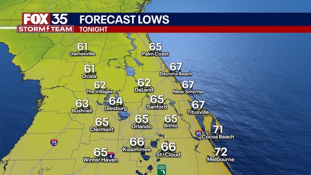 Orlando weather: Clear skies this weekend, patchy morning fog possible