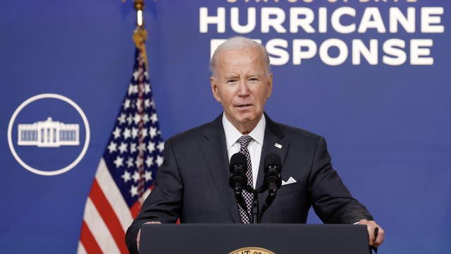 President Biden traveling to Florida to survey Hurricane Milton damage