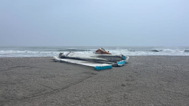 Volusia County officials warn beachgoers of debris following Hurricane Milton