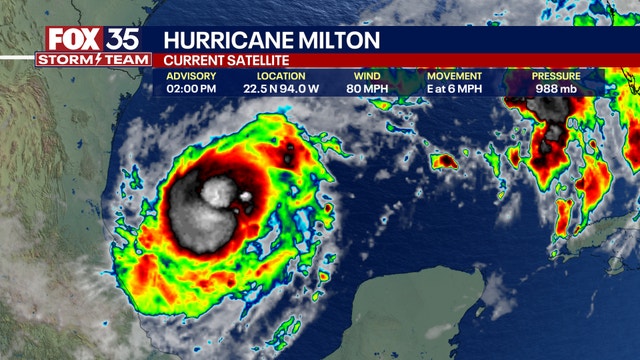 Hurricane Milton tracker: Cone, spaghetti models, satellite images