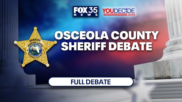 Watch again: FOX 35 Osceola County Sheriff Debate between Marcos Lopez, Donnie Martinez