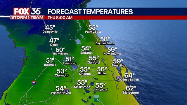 Orlando weather: How cold will it get in Orlando this week?