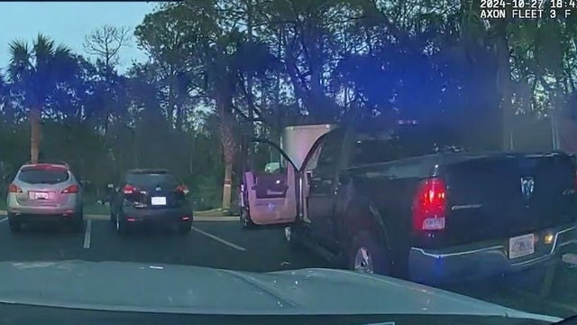 Convicted felon arrested in Flagler County after almost hitting deputy with truck: Sheriff's office