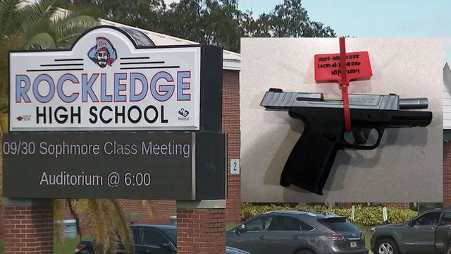 3 teens arrested after gun found on Rockledge High School campus, prompting lockdown: Police