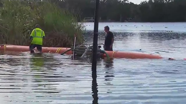 Apopka installing 'Tiger Dams' to keep rising waters from threatening homes