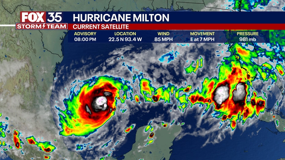 Hurricane Milton tracker Latest cone, path, spaghetti models FOX 35