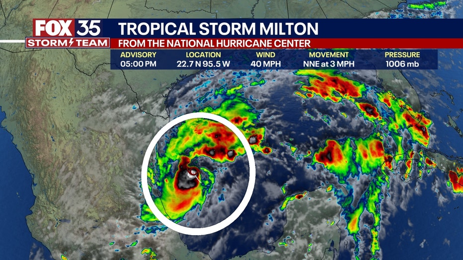 Tropical Storm Milton live tracker Latest cone, spaghetti models