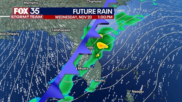 Timeline: Remnants of Tropical Storm Sara and cold temperatures coming to Central Florida