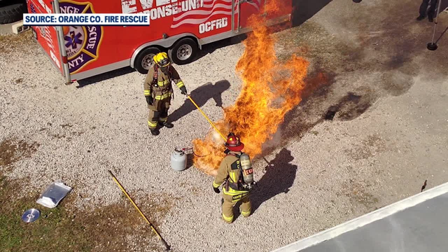 Orlando Fire Department warns of the dangers of improperly frying a turkey ahead of Thanksgiving