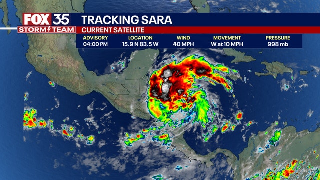 Tropical Storm Sara tracker: Spaghetti models, cone, path, potential Florida impacts
