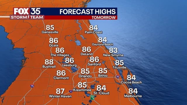 Orlando weather: Warm temps, high humidity, torrential downpours due to distant Hurricane Rafael