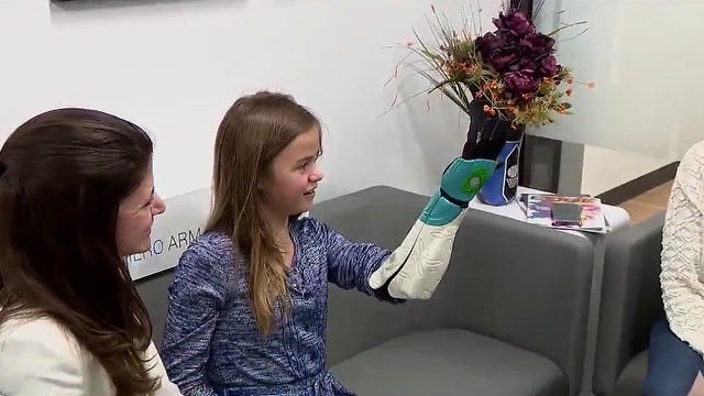 Girl receives Moana-themed prosthetic arm, thanks to Disney and Open Bionics