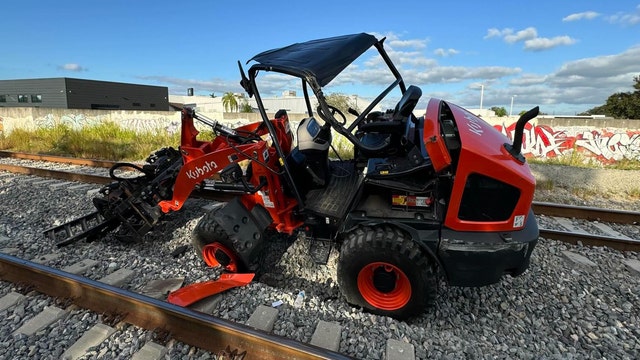 Forklift, Brightline train collision closes NASA Boulevard in Melbourne